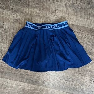 Athleta Girl Pleat Perfect Navy Skort